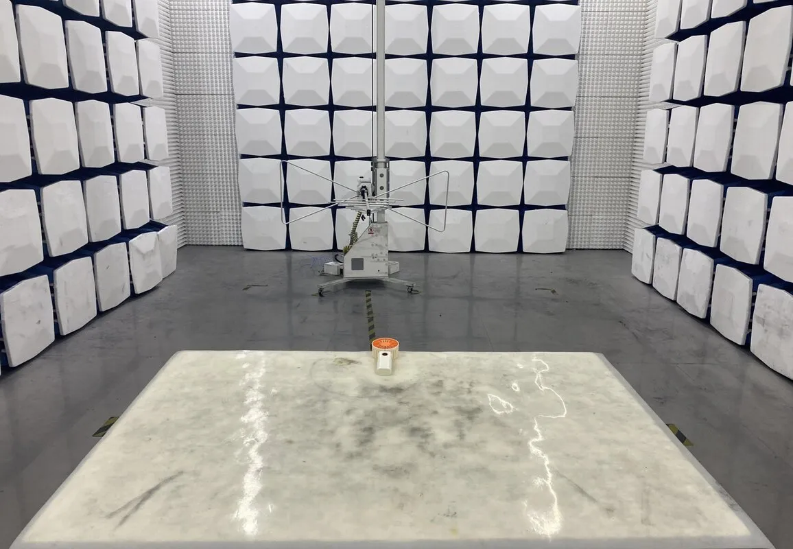Portable fan battery safety and product testing environment