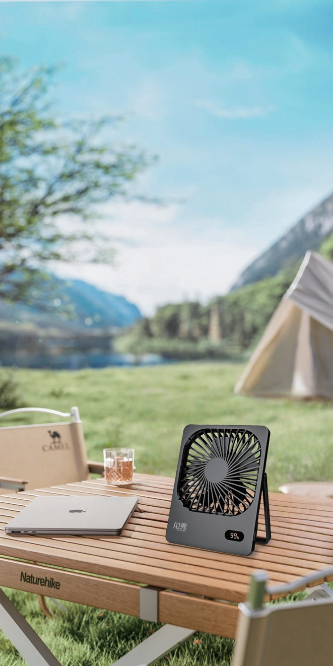 S2 Desk Fan - Detail View 5